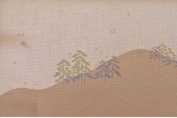 中古　美品　和の趣あふれる組子入りガラス帯戸4枚セット(引き戸、建具)(R-081996)