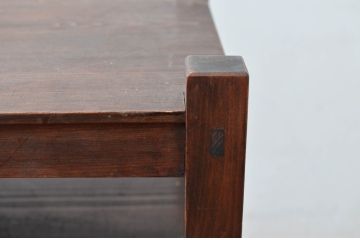 和製アンティーク　シンプルで簡素なデザインが取り入れやすい飾り棚(オープンシェルフ、ディスプレイラック、陳列棚)(R-082014)