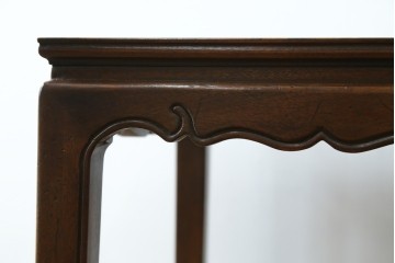 中古　ヘンレドン(HENREDON)　李朝　シノワズリ(chinoiserie)デザイン　オリエンタルなデザインが目を引くサイドテーブル　(R-082016)