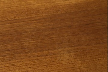 和製ビンテージ　希少サイズ!!　ジャパンビンテージ　チーク材　北欧デザインの丸みをおびたシームレスデザインのスタイリッシュな6人掛けテーブル　(R-082018)