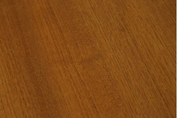 和製ビンテージ　希少サイズ!!　ジャパンビンテージ　チーク材　北欧デザインの丸みをおびたシームレスデザインのスタイリッシュな6人掛けテーブル　(R-082018)