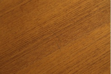 和製ビンテージ　希少サイズ!!　ジャパンビンテージ　チーク材　北欧デザインの丸みをおびたシームレスデザインのスタイリッシュな6人掛けテーブル　(R-082018)