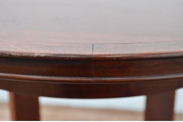 和製アンティーク　ミッドセンチュリー　洗練されたデザインが魅力のモダニズムカフェテーブル(コーヒーテーブル、ラウンドテーブル、丸テーブル)(R-082019)
