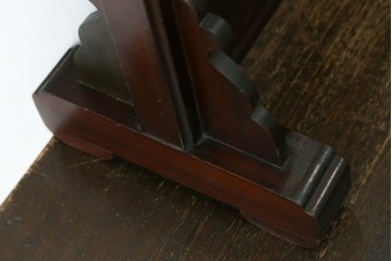 和製アンティーク　高級品!!　上手物!!　大正ロマン　古い洋館の大振りな卓上ミラー　(R-082023)