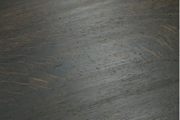 和製アンティーク　楢(ナラ)材　脚の透かし彫りが目を引くサイドテーブル　(R-082025)