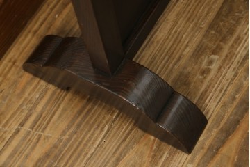 和製アンティーク　和の風情が漂う障子入り衝立て　(R-082030)