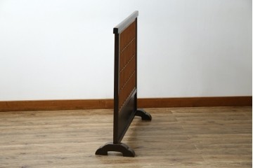 和製アンティーク　和の風情が漂う障子入り衝立て　(R-082030)