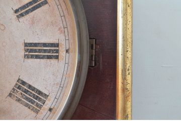 アンティーク時計　アメリカ　New Haven Clock Co(ニューヘブン クロック社)　お部屋を上品に彩る八角時計(オクタゴン、柱時計、掛け時計、古時計、振り子時計)(R-082038)