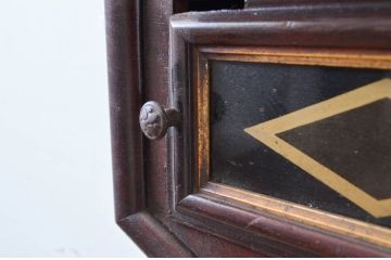 アンティーク時計　アメリカ　New Haven Clock Co(ニューヘブン クロック社)　お部屋を上品に彩る八角時計(オクタゴン、柱時計、掛け時計、古時計、振り子時計)(R-082038)