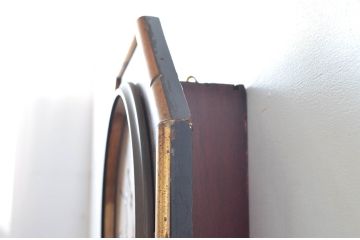 アンティーク時計　アメリカ　New Haven Clock Co(ニューヘブン クロック社)　お部屋を上品に彩る八角時計(オクタゴン、柱時計、掛け時計、古時計、振り子時計)(R-082038)