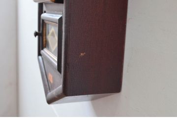 アンティーク時計　アメリカ　New Haven Clock Co(ニューヘブン クロック社)　お部屋を上品に彩る八角時計(オクタゴン、柱時計、掛け時計、古時計、振り子時計)(R-082038)
