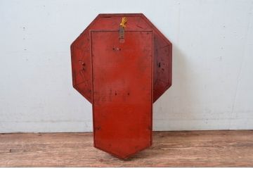 アンティーク時計　アメリカ　New Haven Clock Co(ニューヘブン クロック社)　お部屋を上品に彩る八角時計(オクタゴン、柱時計、掛け時計、古時計、振り子時計)(R-082038)