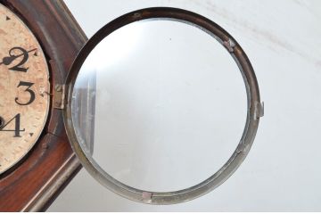 和製アンティーク　昭和初期　TOKYO(H)MARK(東京マーク)　AKABOSHI　Iお部屋のアクセントになる八角時計(柱時計、掛け時計、古時計、振り子時計)(R-082040)