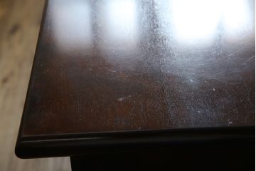 中古　希少な廃番品　九州民芸家具　格子入り　落ち着いた色合いが大人な雰囲気を醸し出す水屋箪笥サイドボード(下駄箱、収納棚、戸棚、キャビネット、食器棚、店舗什器)(R-082057)
