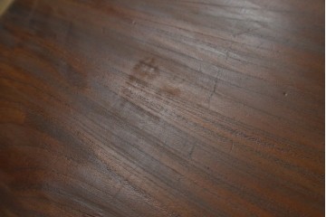 和製アンティーク　和の空間演出にぴったりな三方欅(ケヤキ)材の置き床　(R-082058)