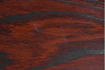 中古　美品　力強い杢目が目を引く岩谷堂箪笥サイドボード(収納棚、戸棚、引き出し、食器棚、カップボード、サイドキャビネット)(R-082066)