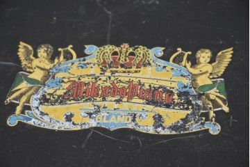 ジャンク品　国産　希少品　昭和初期　MIKADO OKAYAMA(ミカドピアノ)　可愛らしいアンティークミニピアノ(オブジェ、ディスプレイ、おもちゃ、玩具)(R-082083)