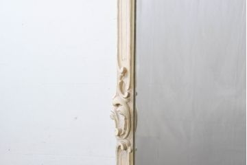 フランスアンティーク　超特大　高さ2.6メートル　迫力のある彫刻のブロカントフレンチミラー(ウォールミラー、姿見、壁掛け鏡、店舗什器)(R-082090)