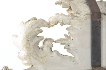 フランスアンティーク　超特大　高さ2.6メートル　迫力のある彫刻のブロカントフレンチミラー(ウォールミラー、姿見、壁掛け鏡、店舗什器)(R-082090)
