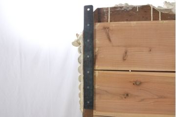 フランスアンティーク　超特大　高さ2.6メートル　迫力のある彫刻のブロカントフレンチミラー(ウォールミラー、姿見、壁掛け鏡、店舗什器)(R-082090)