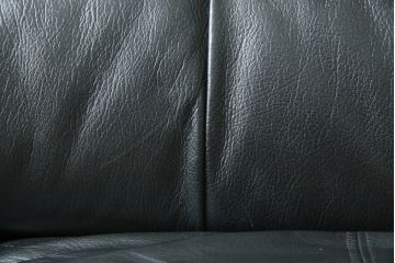 中古　美品　国産職人手作り　アサヒ木工　本革(一部合皮)　安らぎの空間を演出する3人掛けソファ(トリプルソファ、3Pソファ、三人掛け、レザー)(定価約25万円)(R-082110)