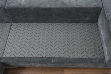 中古　美品　Boconcept(ボーコンセプト)　Cenova(セノーバ)　ゆとりある寛ぎの時間を過ごせる3Pカウチソファ(L字ソファ、三人掛け、3Pソファ、トリプルソファ、北欧)(定価約75万円)(R-082114)
