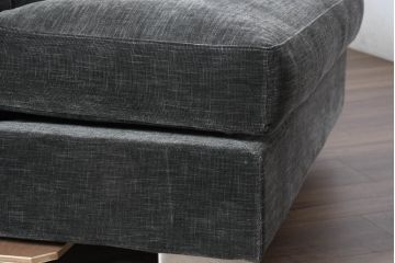 中古　美品　Boconcept(ボーコンセプト)　Cenova(セノーバ)　ゆとりある寛ぎの時間を過ごせる3Pカウチソファ(L字ソファ、三人掛け、3Pソファ、トリプルソファ、北欧)(定価約75万円)(R-082114)