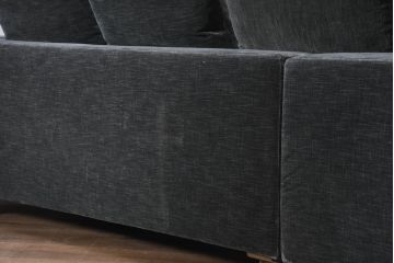中古　美品　Boconcept(ボーコンセプト)　Cenova(セノーバ)　ゆとりある寛ぎの時間を過ごせる3Pカウチソファ(L字ソファ、三人掛け、3Pソファ、トリプルソファ、北欧)(定価約75万円)(R-082114)
