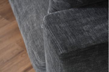 中古　美品　Boconcept(ボーコンセプト)　Cenova(セノーバ)　ゆとりある寛ぎの時間を過ごせる3Pカウチソファ(L字ソファ、三人掛け、3Pソファ、トリプルソファ、北欧)(定価約75万円)(R-082114)