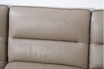 中古　超美品　使用感ほぼなし　IDC大塚家具取り扱い　FaBBRica(ファブリカ)　ゆったりとくつろげるL字型3Pカウチソファ(三人掛け、3Pソファ、トリプルソファ、コーナーソファ)(定価約55万円)(R-082115)