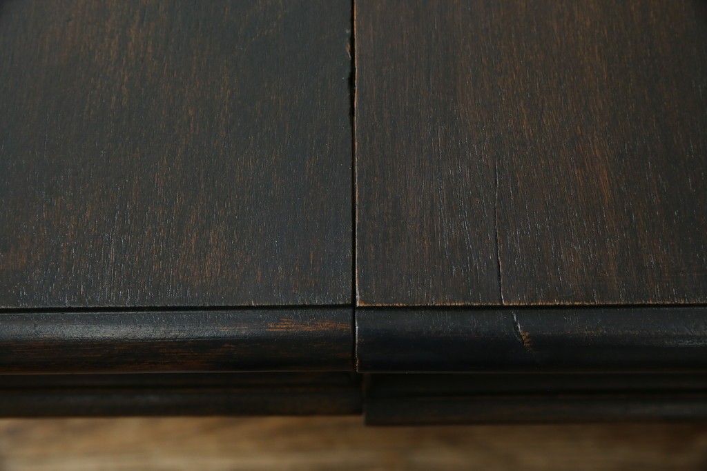 フランスアンティーク　上手物　高級品!!　上品で凝ったデザインが魅力的なダイニングテーブル　(R-082118)