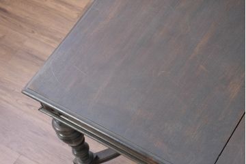 フランスアンティーク　上手物　高級品!!　上品で凝ったデザインが魅力的なダイニングテーブル(2人掛け、4人掛けテーブル)(R-082118)