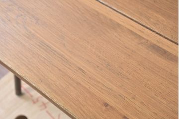 中古　Journal Standard Furniture(ジャーナルスタンダードファニチャー)　インダストリアルデザインがおしゃれなSens(サンク)ダイニングテーブル(4人掛け、食卓、作業台)(定価約91000円)(R-082123)