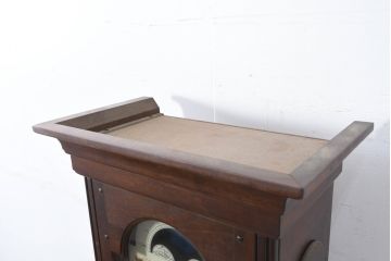 中古　高級時計ブランド　Howard Miller(ハワード ミラー)　Delaware(デラウェア)　チェリー材　月の満ち欠けを表示するムーンダイヤル付きのホールクロック(時計台、振り子時計、ディスプレイ)(定価約110万円)(R-082134)