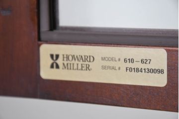中古　高級時計ブランド　Howard Miller(ハワード ミラー)　Delaware(デラウェア)　チェリー材　月の満ち欠けを表示するムーンダイヤル付きのホールクロック(時計台、振り子時計、ディスプレイ)(定価約110万円)(R-082134)