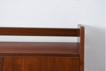 デンマークビンテージ　オークレッグ　ローズウッド?　チーク材　クラシカルな雰囲気を盛り立てるライティングビューロー(ワークデスク、在宅ワーク、在宅用、簿記机、ヴィンテージ)(R-082141)