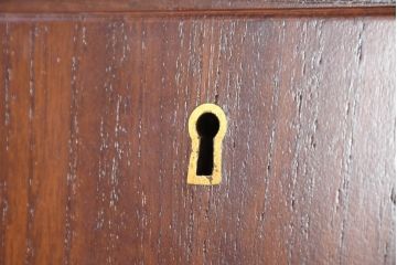 デンマークビンテージ　オークレッグ　ローズウッド?　チーク材　クラシカルな雰囲気を盛り立てるライティングビューロー(ワークデスク、在宅ワーク、在宅用、簿記机、ヴィンテージ)(R-082141)