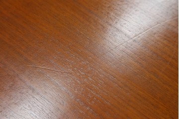 和製ヴィンテージ　天童木工(Tendo)　名作!!　洗練されたデザインがお洒落!!北欧スタイルにおすすめのチーク材製デスク　(R-082142)