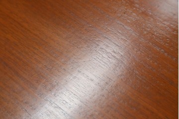 和製ヴィンテージ　天童木工(Tendo)　名作!!　洗練されたデザインがお洒落!!北欧スタイルにおすすめのチーク材製デスク　(R-082142)