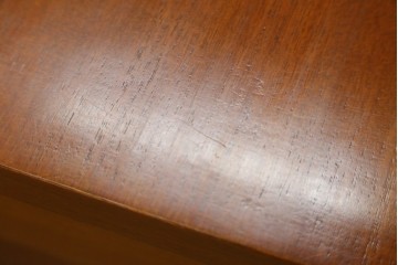 和製ヴィンテージ　天童木工(Tendo)　名作!!　洗練されたデザインがお洒落!!北欧スタイルにおすすめのチーク材製デスク　(R-082142)