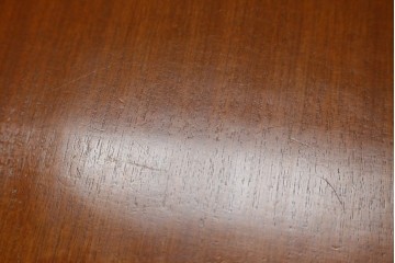 和製ヴィンテージ　天童木工(Tendo)　名作!!　洗練されたデザインがお洒落!!北欧スタイルにおすすめのチーク材製デスク　(R-082142)