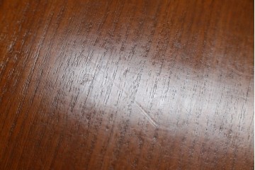 和製ヴィンテージ　天童木工(Tendo)　名作!!　洗練されたデザインがお洒落!!北欧スタイルにおすすめのチーク材製デスク　(R-082142)