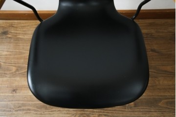 和製ビンテージ　美品　剣持勇デザイン　天童木工　カブトチェア　ヴィンテージスタイルのお部屋作りに活躍する男前なデスクチェア　(R-082143)