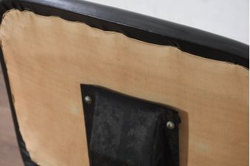 和製ビンテージ　美品　剣持勇デザイン　天童木工　カブトチェア　ヴィンテージスタイルのお部屋作りに活躍する男前なデスクチェア(キャスターチェア、椅子、イス、回転チェア、アームチェア)(R-082143)