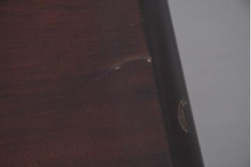 中古　松本民芸家具　T型片袖机　美しい木目とクラシカルな佇まいが魅力的なデスク(机、ワークデスク、在宅用、在宅ワーク用)(定価約42万円)(R-082144)