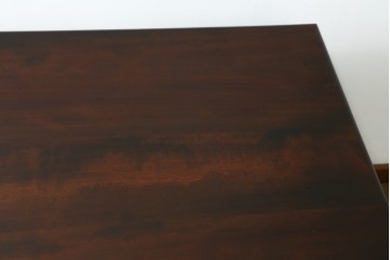 中古　松本民芸家具　T型片袖机　美しい木目とクラシカルな佇まいが魅力的なデスク　定価約42万円　(R-082144)