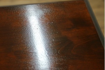 中古　松本民芸家具　T型片袖机　美しい木目とクラシカルな佇まいが魅力的なデスク　定価約42万円　(R-082144)