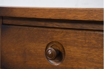 中古　インテリアえぞ(EZO)　クレア(CREA)　深みのある色合いと堂々とした佇まいが魅力的なローボード(TV台、TVボード、リビングボード、収納棚、戸棚)(定価約16万円)(R-082146)