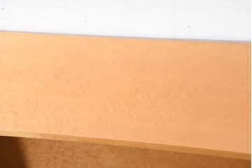 中古　美品!!　IDC大塚家具取り扱い　SPLENDOR(スプレンダー)　バーズアイメープル　洗練されたデザインが美しいリビングテレビボード(TVボード、テレビ台、キャビネット、飾り棚、収納棚、戸棚)(定価約120万円)(R-082147)