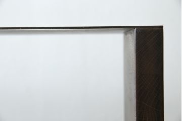 中古　ベトナム　家具ブランド　スクエアルーツ(SQUARE ROOTS)　タマ(TAMA)　フレンチオーク　アイアン　スチール棚板　魅力的なディスプレイ空間を演出するブックシェルフ(本棚、オープンラック、飾り棚、陳列棚、書棚)(定価約30万円)(R-082149)